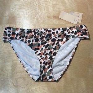 Maurices Indigo Sky Swimwear Bottom - Abstract Animal Print